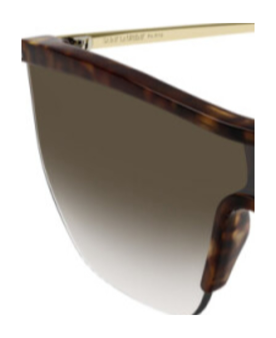 Saint Laurent Square-frame Sunglasses In Brown