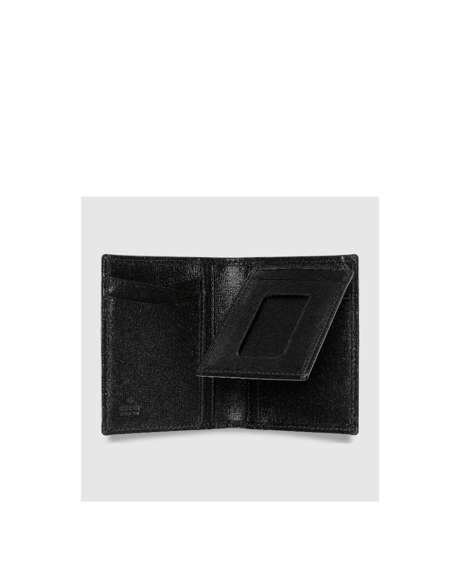 Shop Gucci Gg Supreme Canvas Wallet In Black