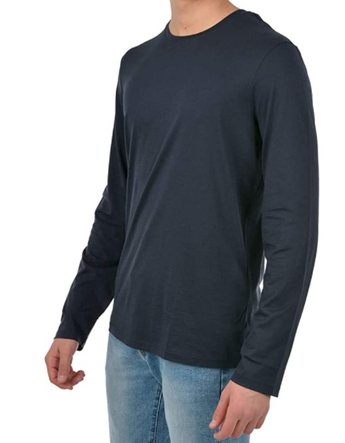 Armani Exchange Long-sleeved Sweater In Black