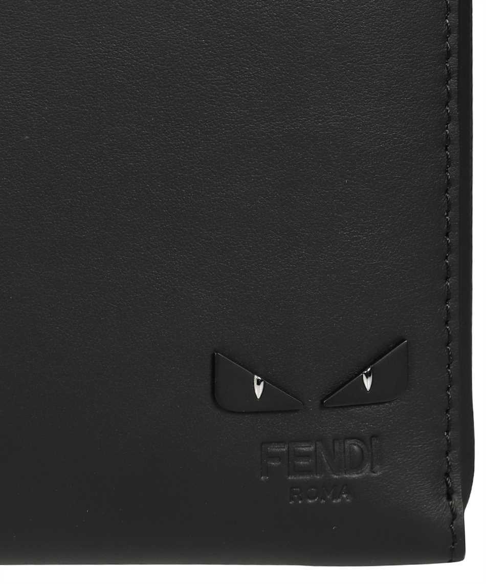 Fendi Leather Handbag In Black
