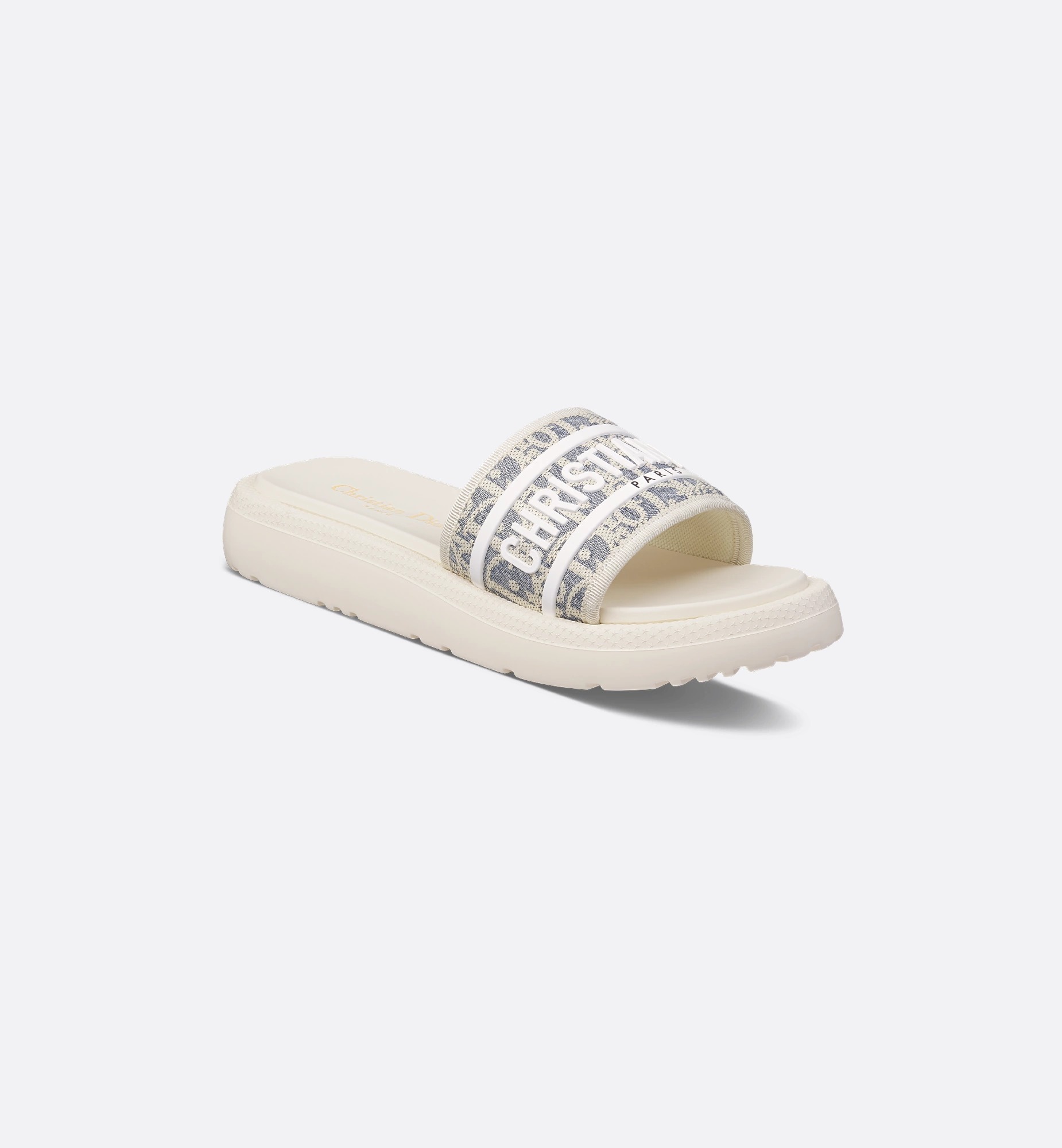 Dior Iviera Dway Slide In White