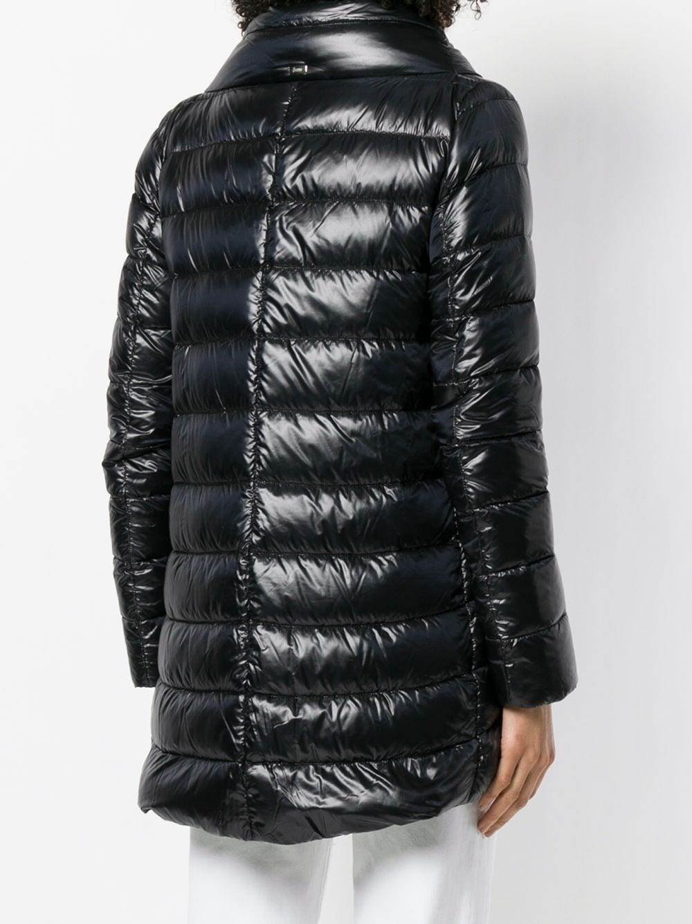 Herno Quilted Down Jacket In Black
