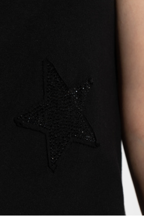 Zadig & Voltaire Beaded Star-embellished Slip Dress