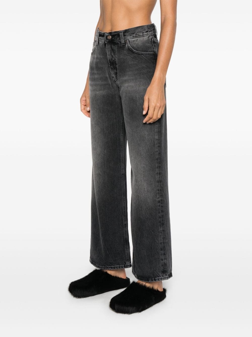 Haikure Winona Spider Black Jeans Black In Black