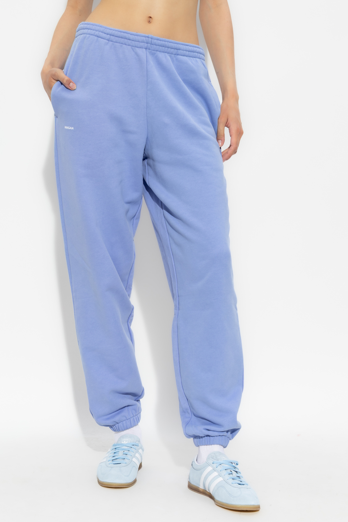 Pangaia Elastic Waist Sweatpants In Black