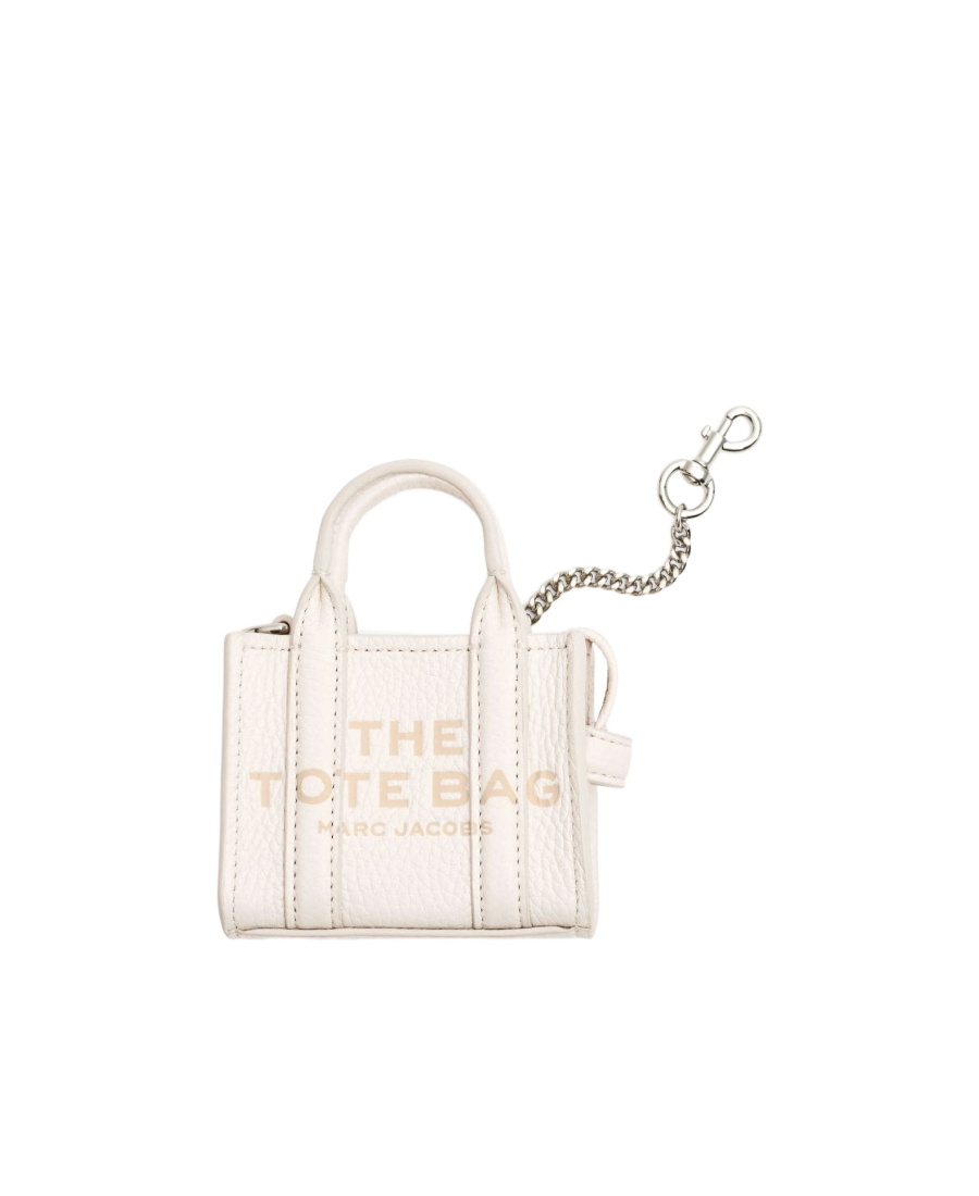 Marc Jacobs The Nano Tote Bag Charm In White