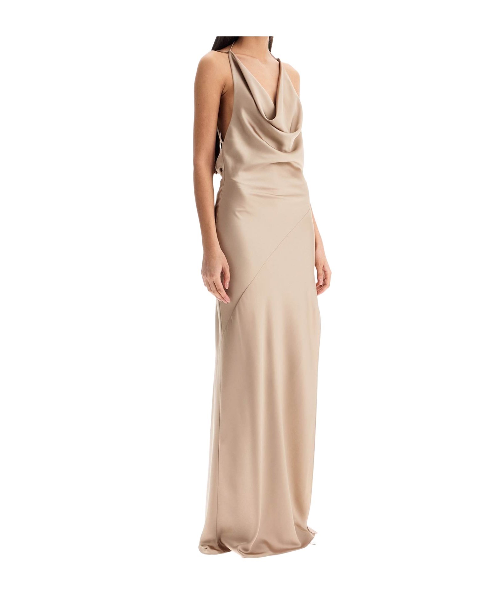 The Andamane Maxi Dress By Vera In Nude