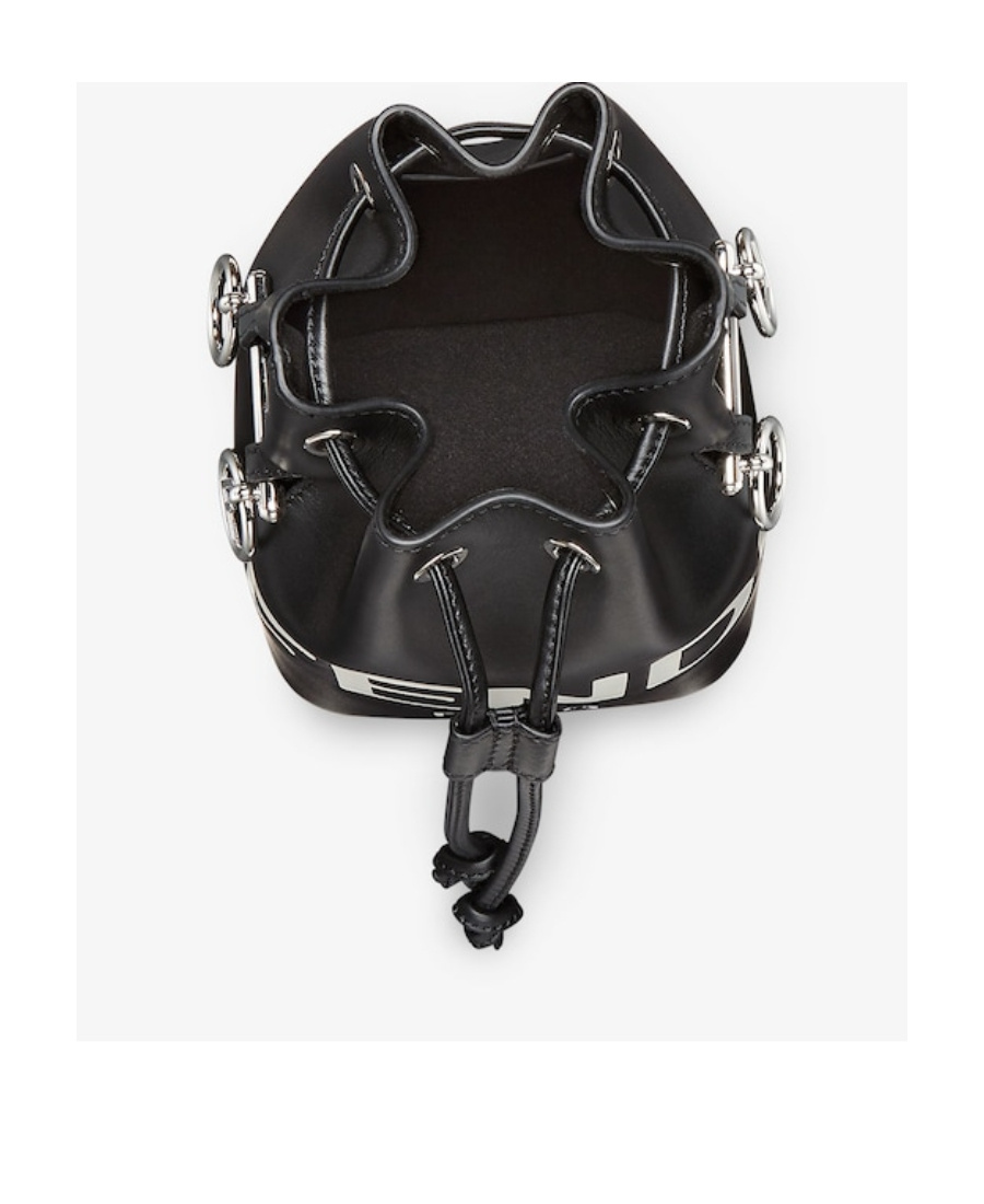 Fendi Mini Mon Tresor Bucket Bag In Black