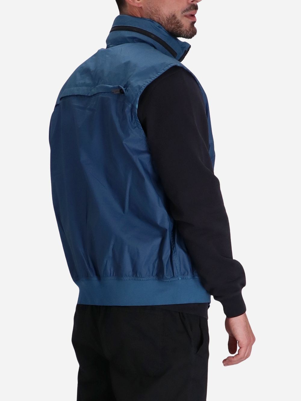 A-cold-wall* Asymmetric Cotton Gilet In Blue
