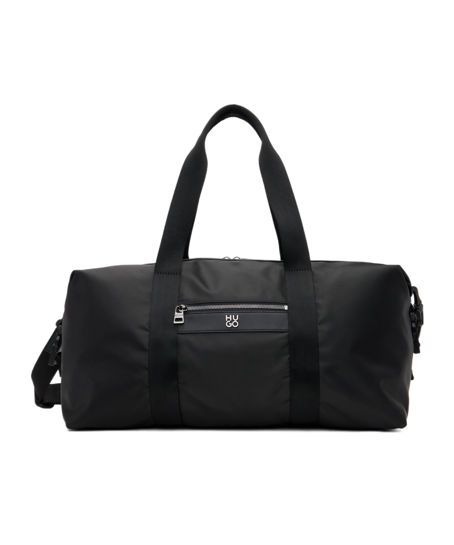 Hugo Boss Logo Hardware Travel Bag In Black