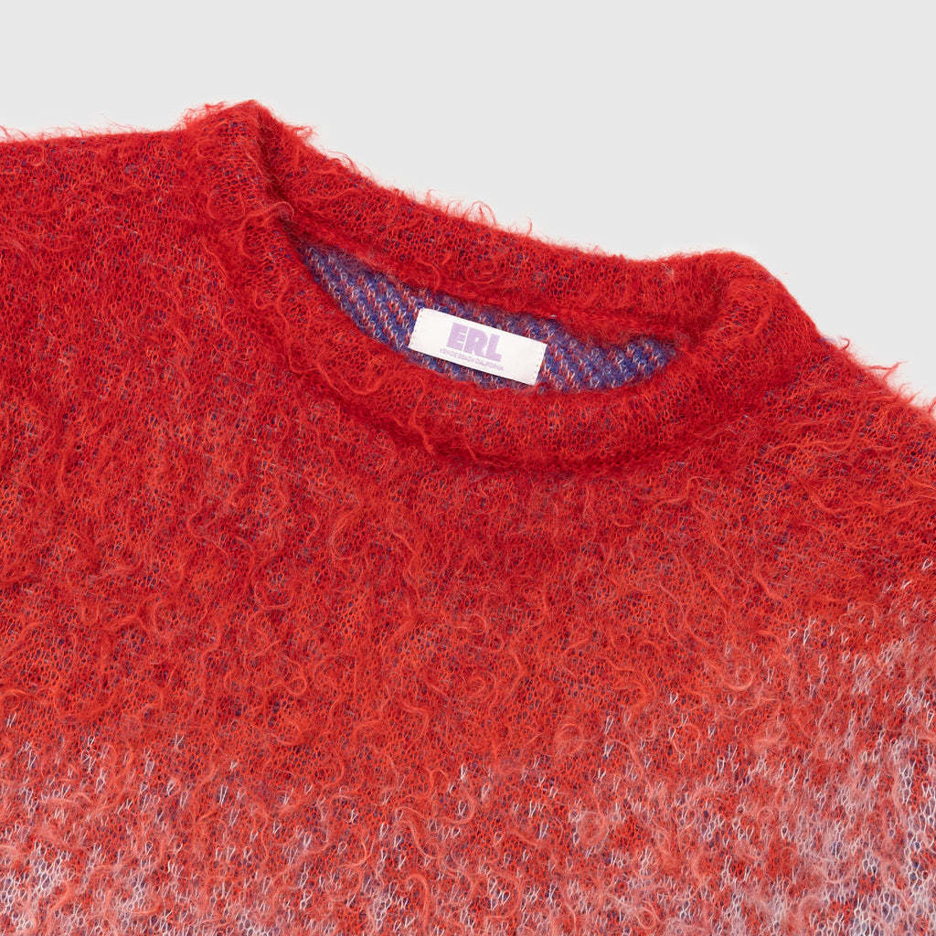 Erl Gradient Color Sweater In Purple