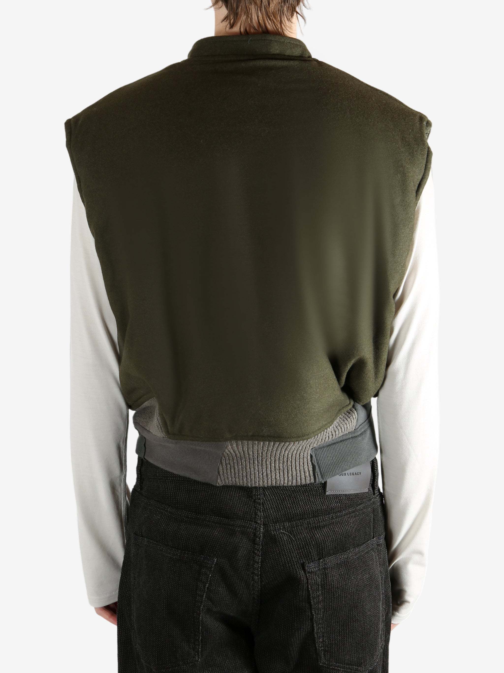Magliano Zip-fastening Flap-pocket Vest In Green