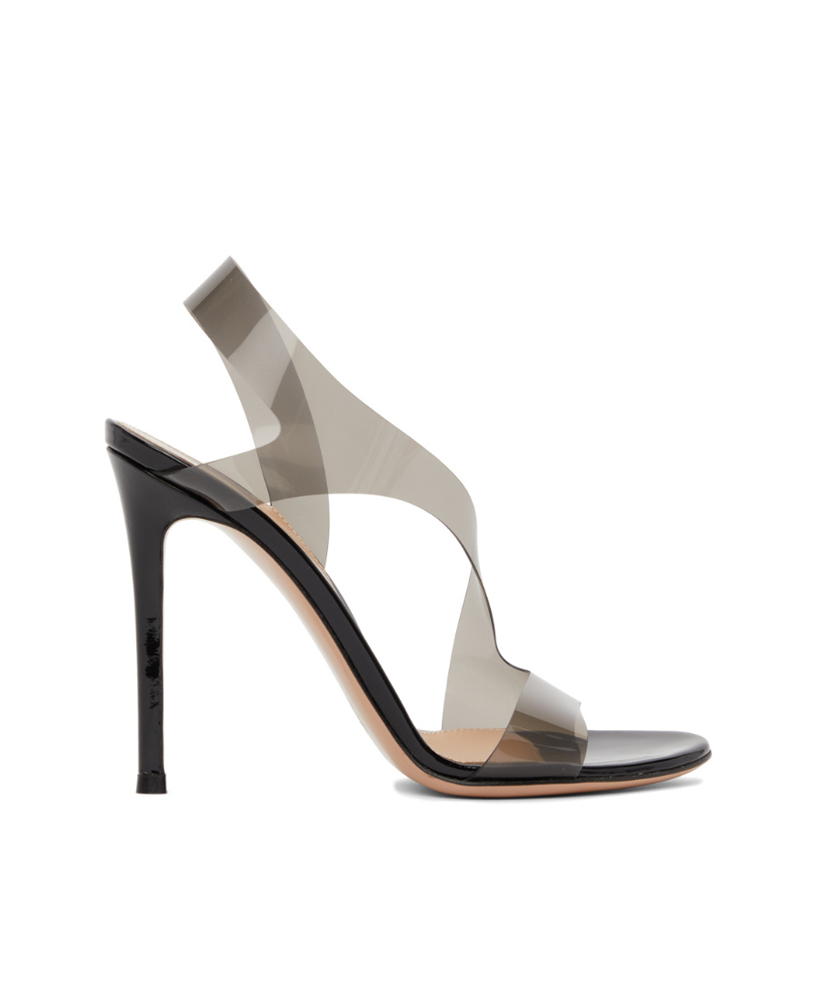 Gianvito Rossi Metropolis Twisted Stiletto-heeled Sandals In Multicolor