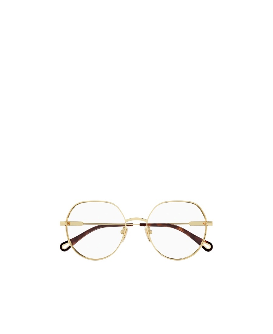 Chloé Benjamine Round-frame Glasses In White