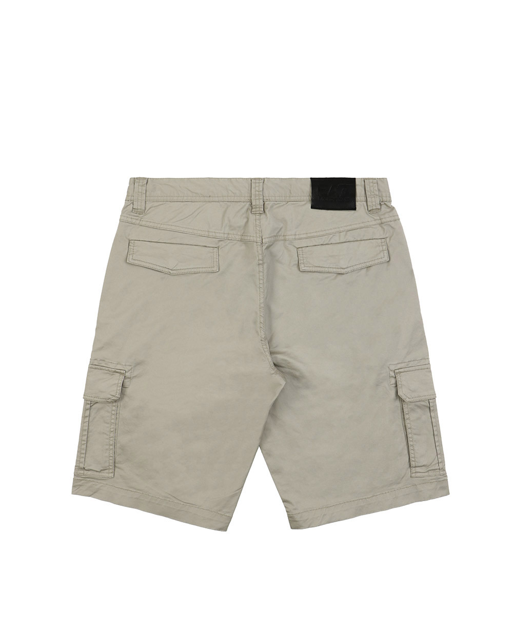 Ea7 Logo Patch Shorts In Nude