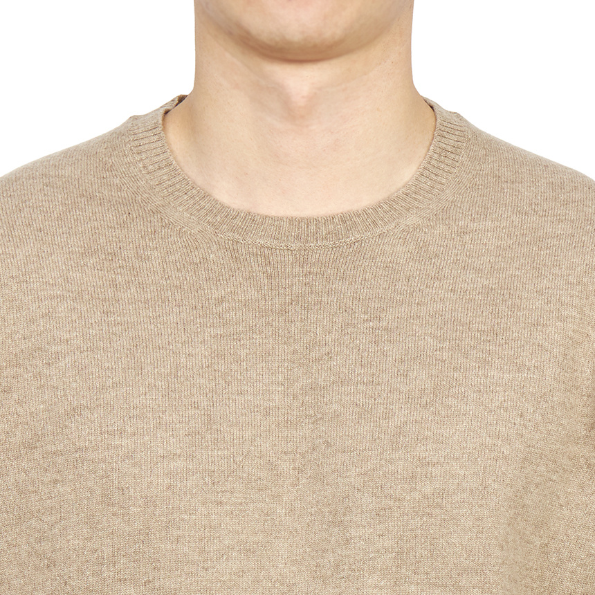 Drumohr Long-sleeved Sweater In Nude