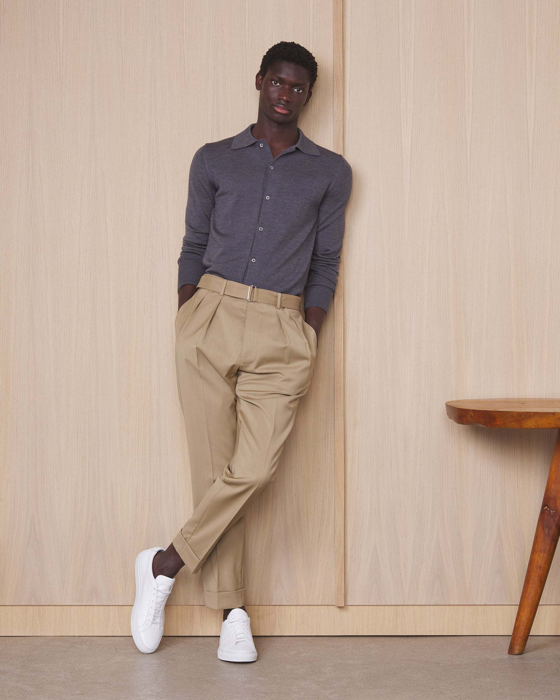 OFFICINE GENERALE BRENT MERINO POLO SHIRT
