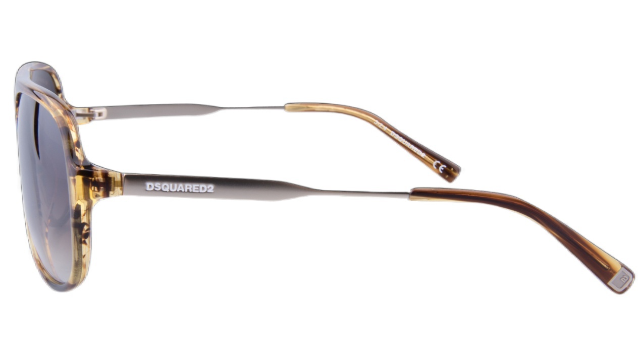 Dsquared2 Round Sunglasses In Brown