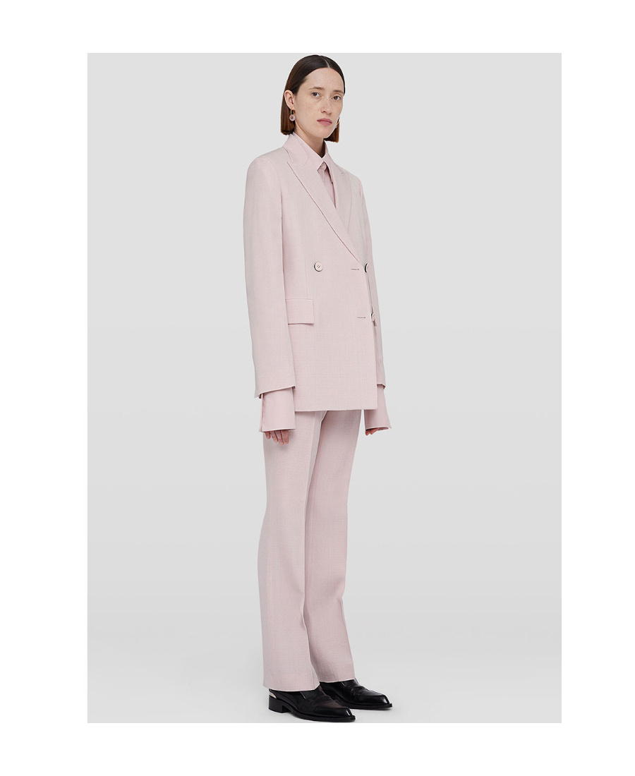 Jil Sander Double-breasted Tailored Blazer In Pink