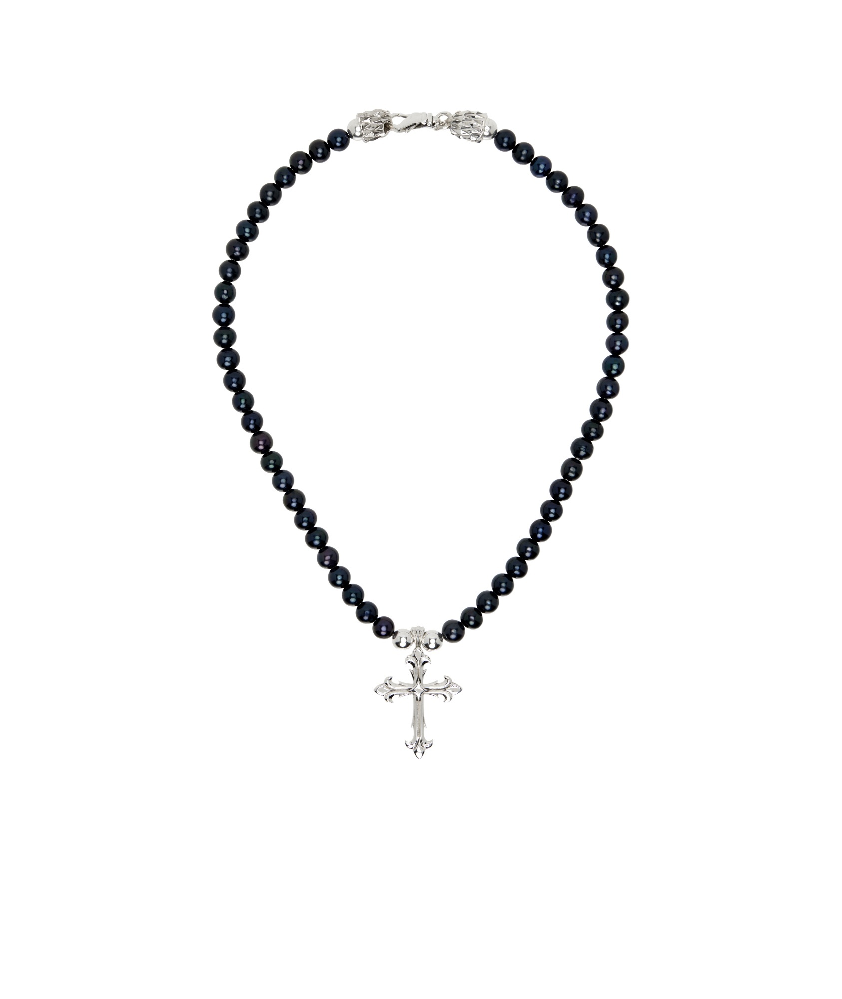 Emanuele Bicocchi Pendant Necklace In Black