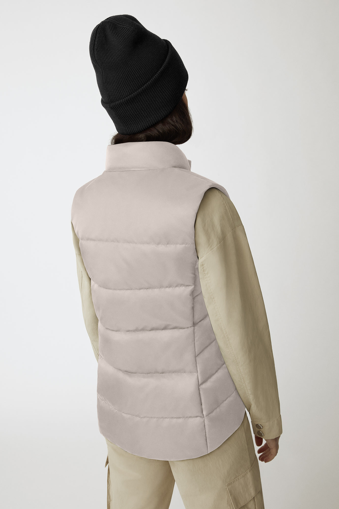 Canada Goose Padded Freestyle Gilet In Nude