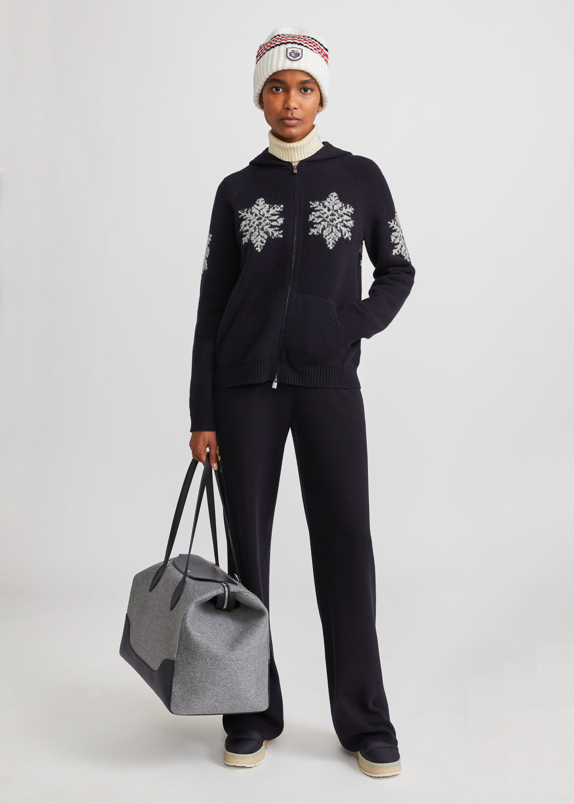 Loro Piana Wide-legged Casual Pants In Black