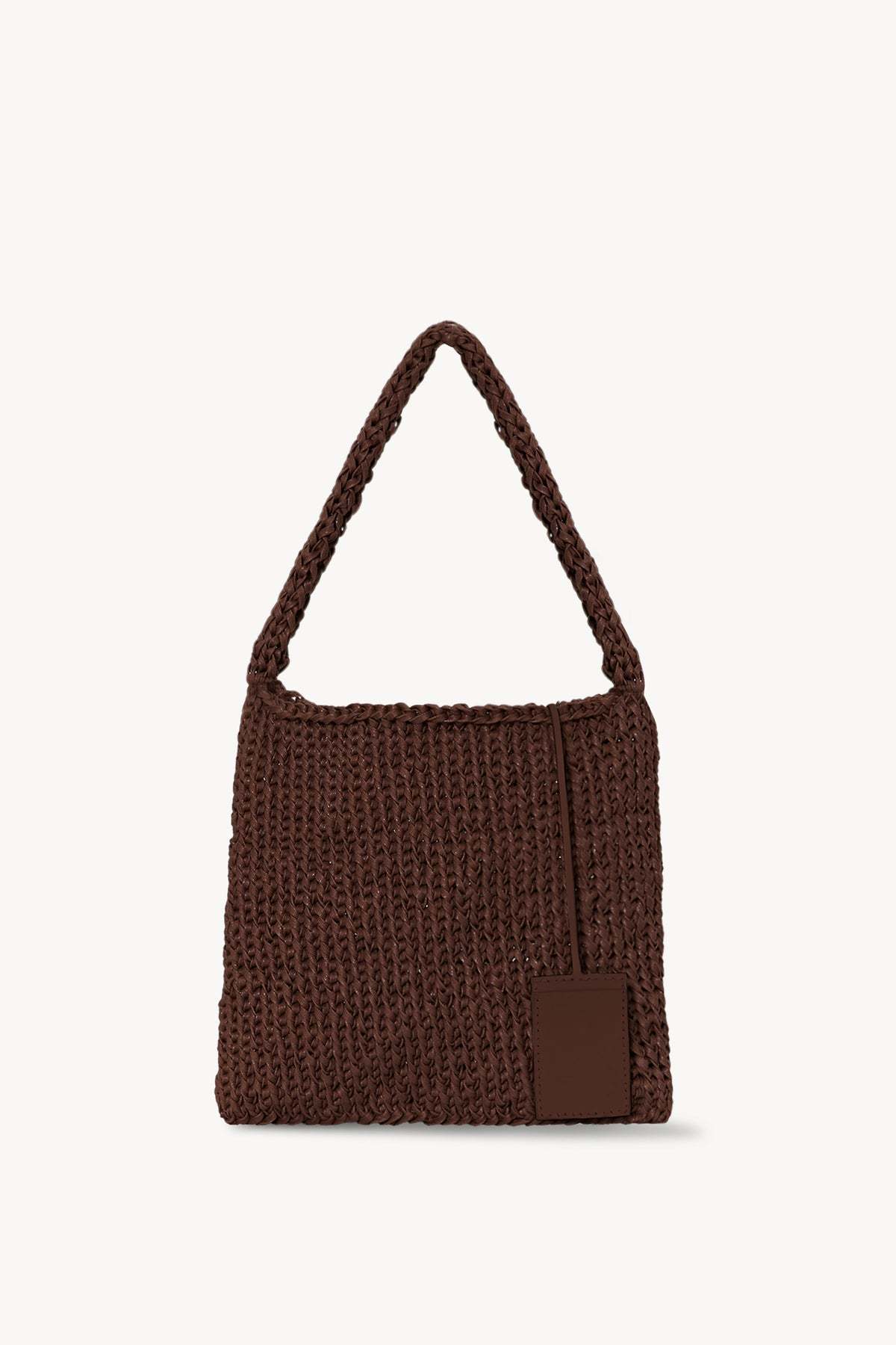 The Row Cotton Rope Shoulder Bag In Brown