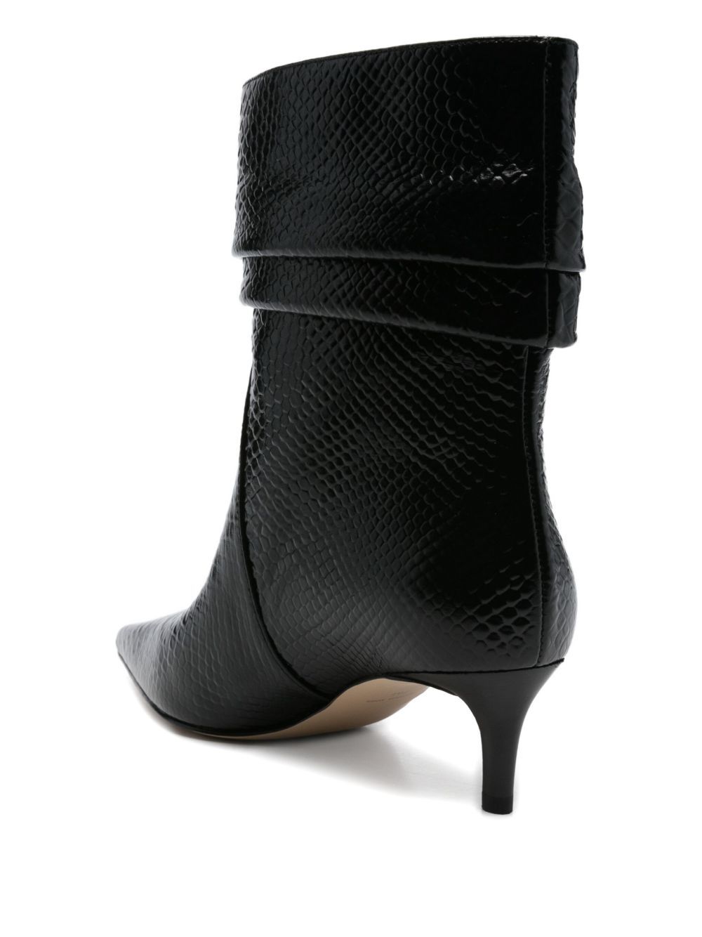 Michael Kors High Heel Short Boots In Black