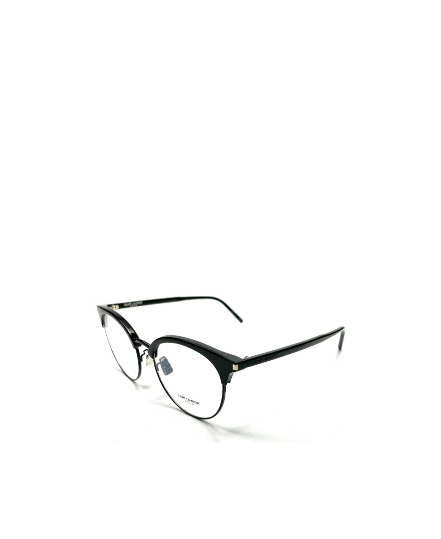 Saint Laurent Logo Flat Mirror In White