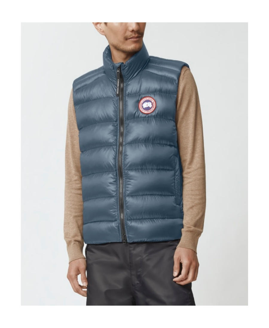 Canada Goose Crofton Down Vest In Blue
