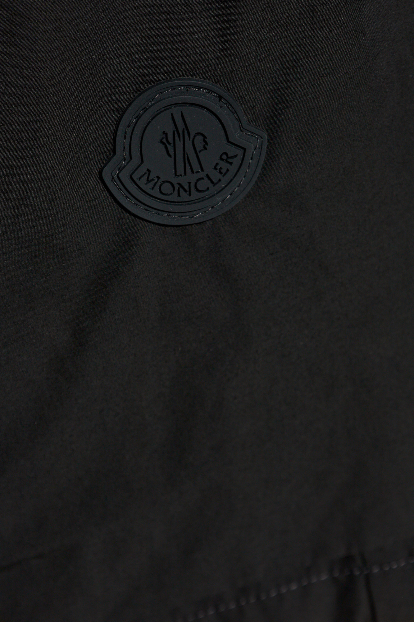 Moncler Cargo Shorts In Black