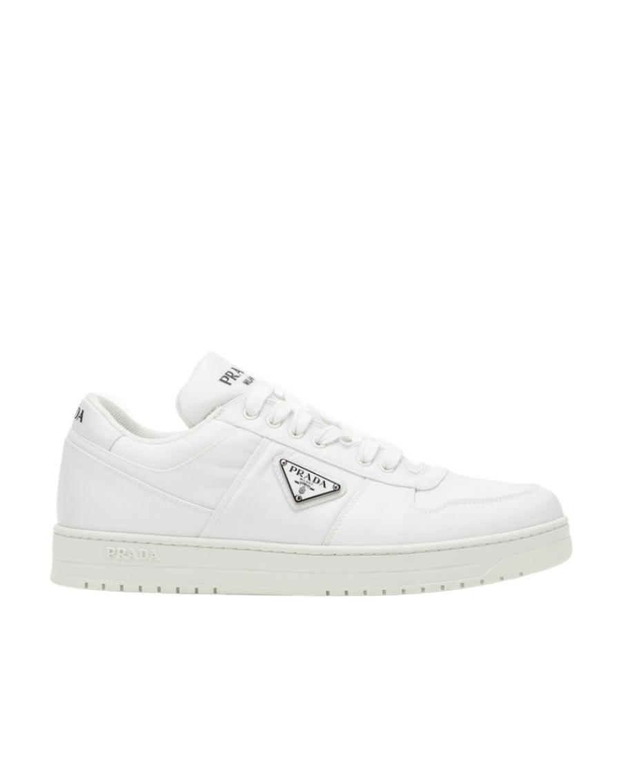 Prada Sneakers In Re-nylon Bianco Uomo In White