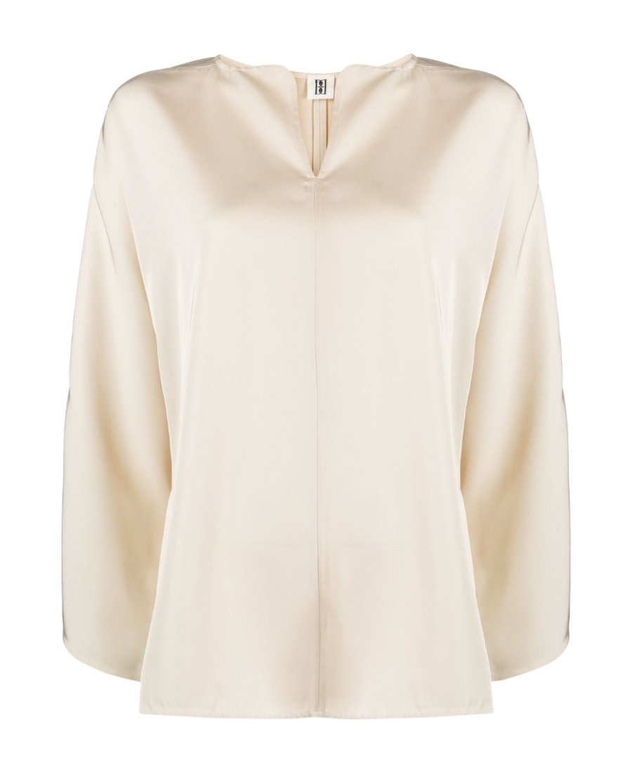 By Malene Birger Calias Tunic Blouse In Nude