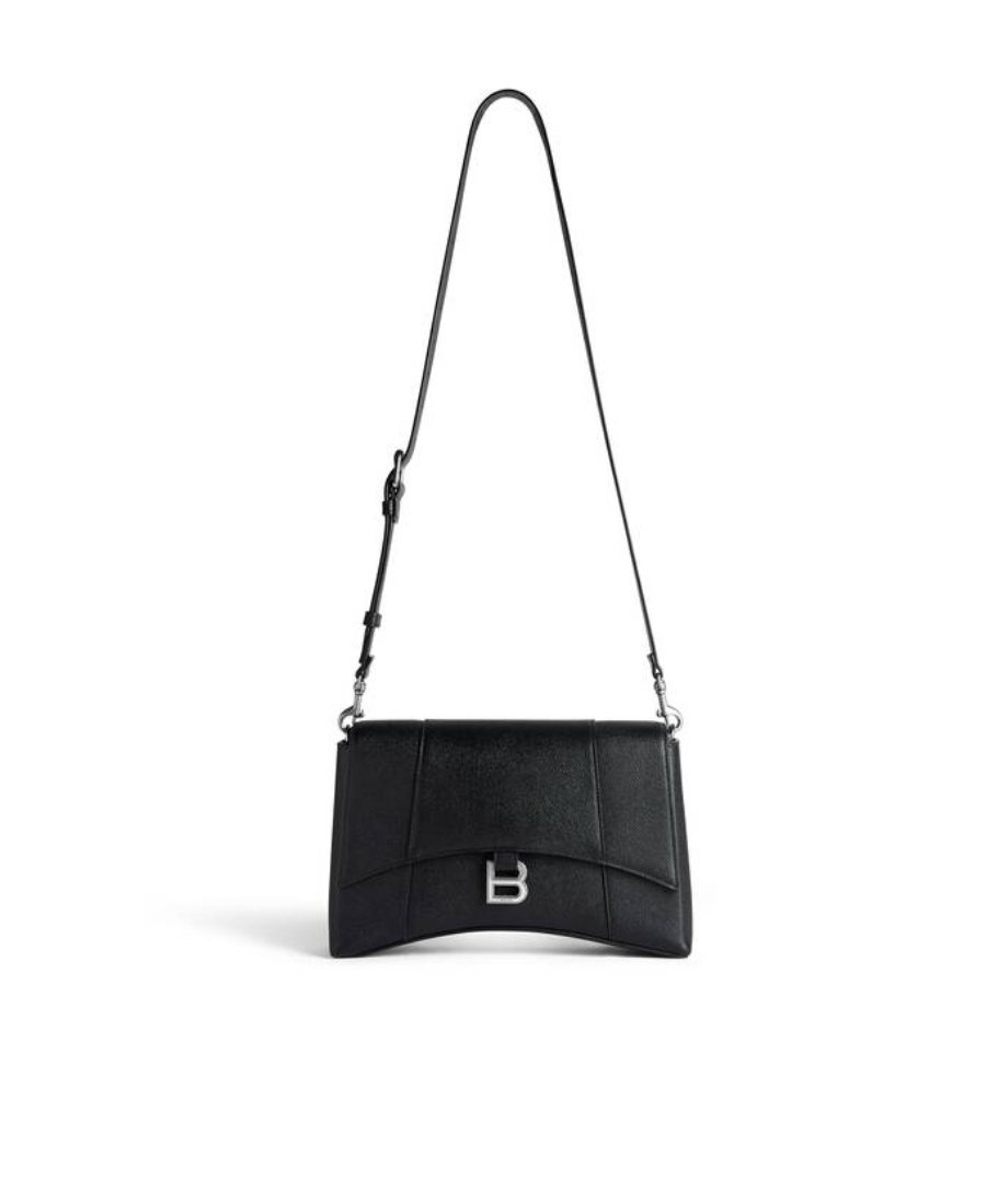 Balenciaga Downtown Crossbody Bag In Black
