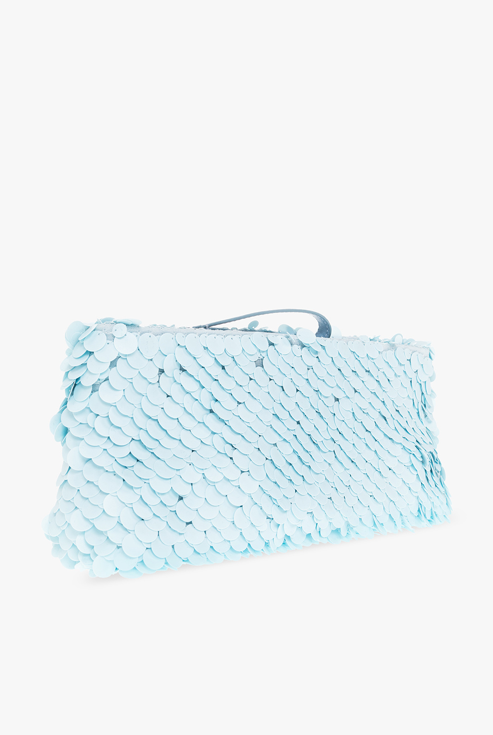 Shop Dries Van Noten Sequinned Clutch Bag