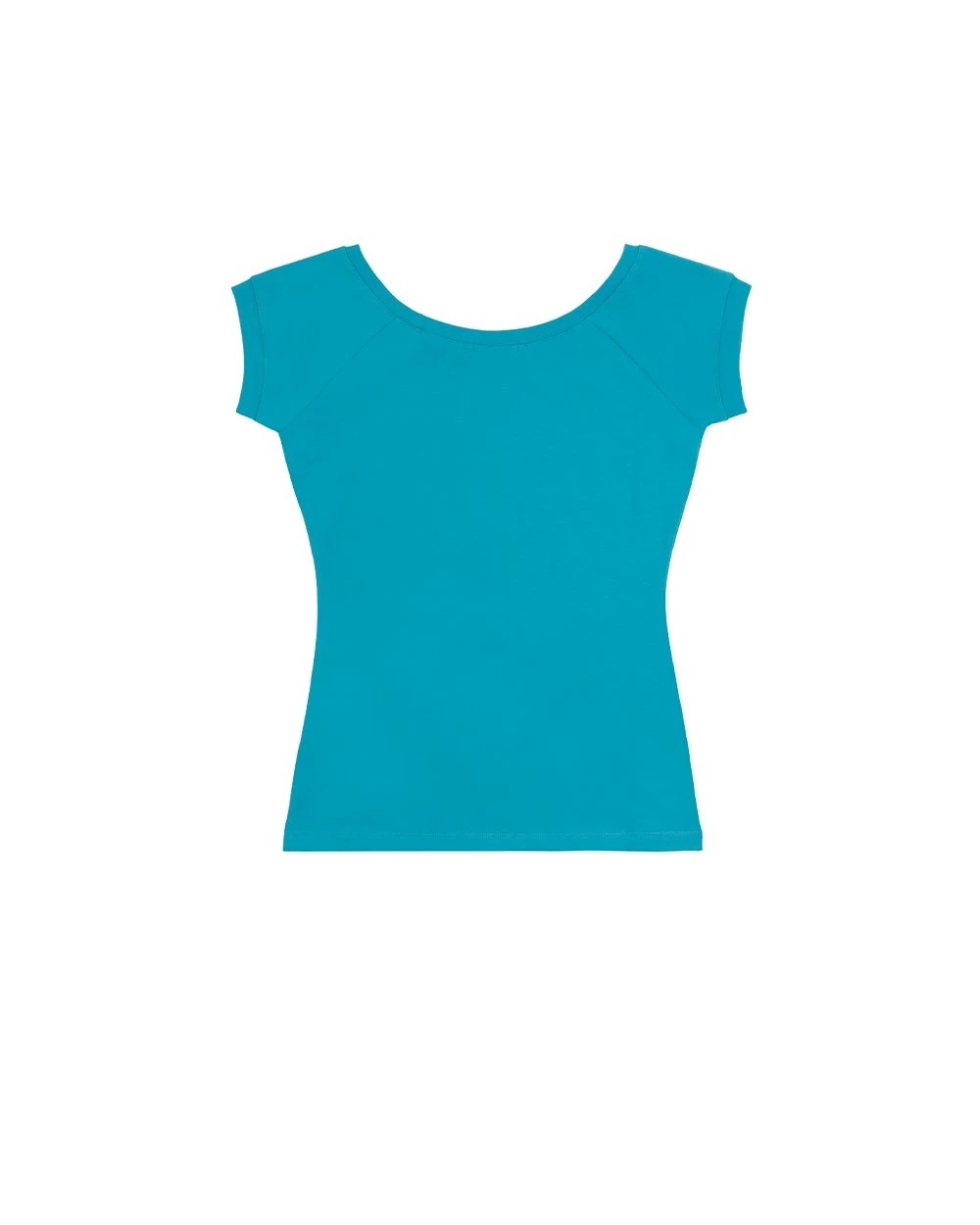 Shop Iceberg T-shirt With Round Neck And Short Sleeves In Blue