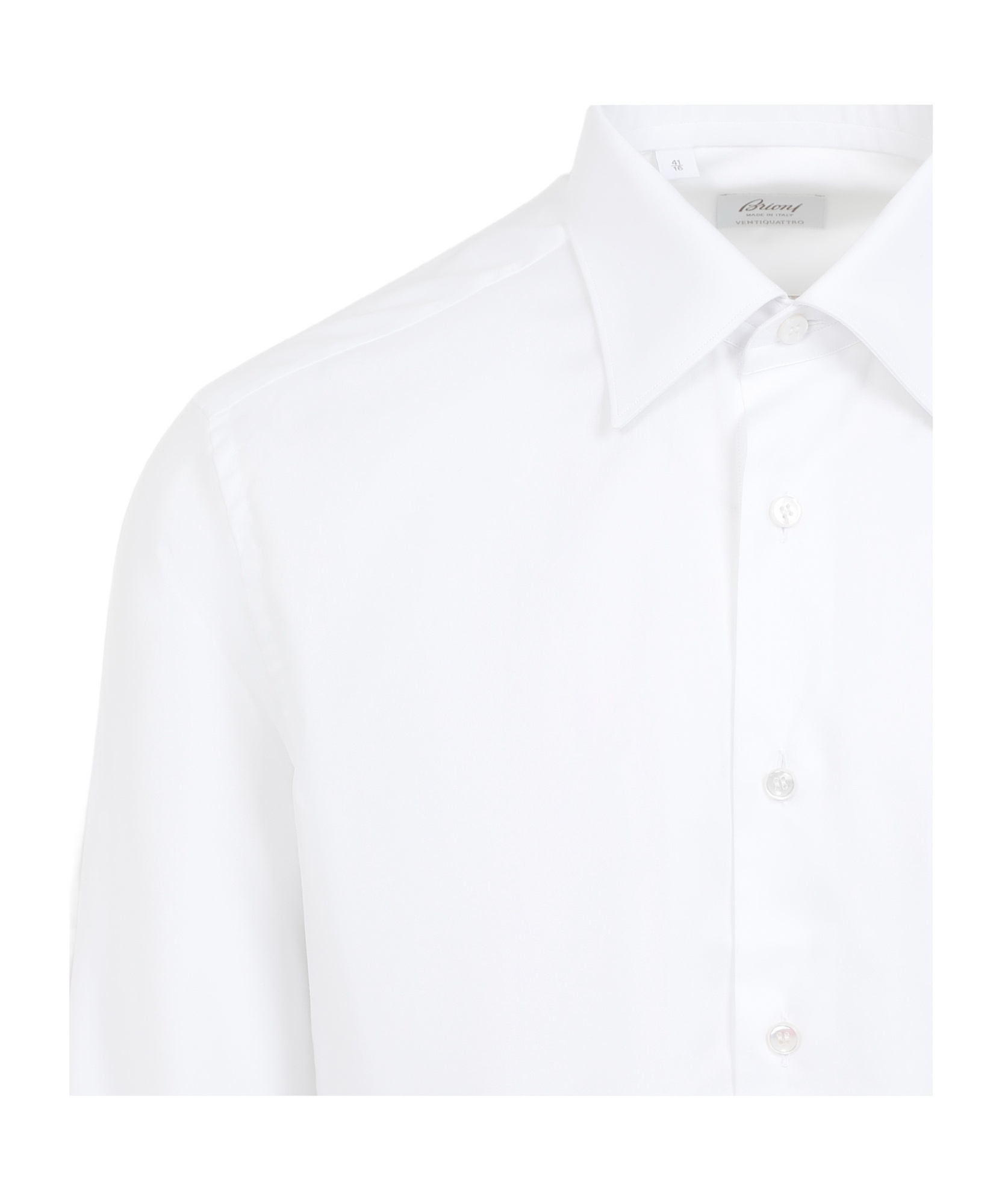 Brioni Men's Cotton Shirt In White