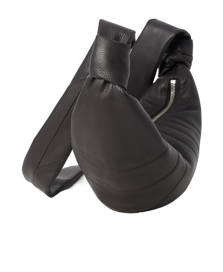 LEMAIRE LEMAIRE CROISSANT KNOT-DETAILED SHOULDER BAG