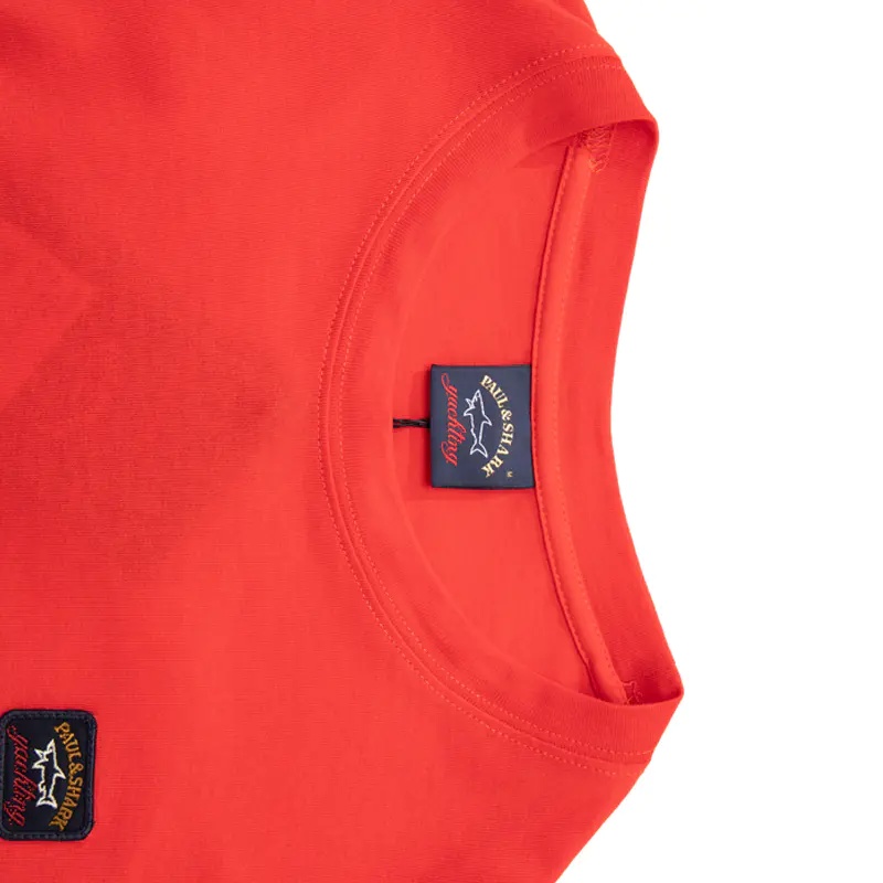 PAUL & SHARK T-SHIRT WITH ROUND NECK AND LONG SLEEVES