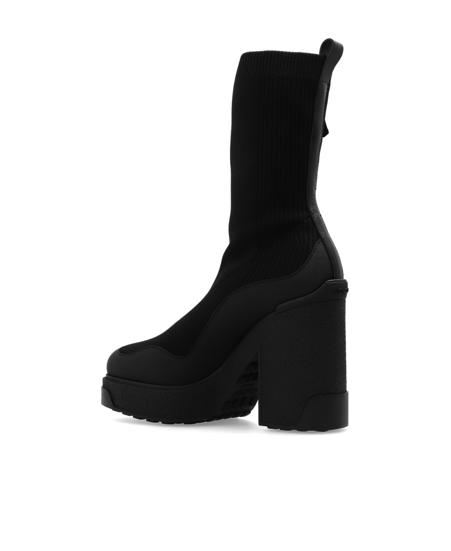 Shop Moncler Splora Pocket Ankle Boots In Black