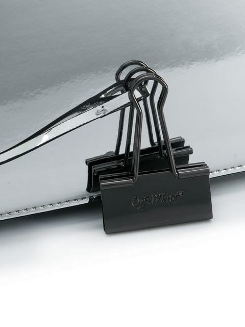 Off-white Mirror Cross-body Bag In Multicolor