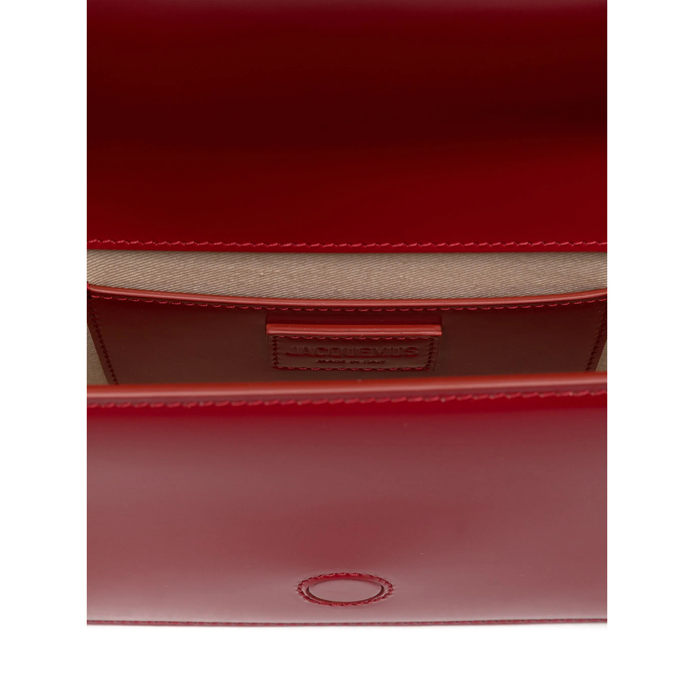 Jacquemus La Petite Pochette Clutch Bag In Red