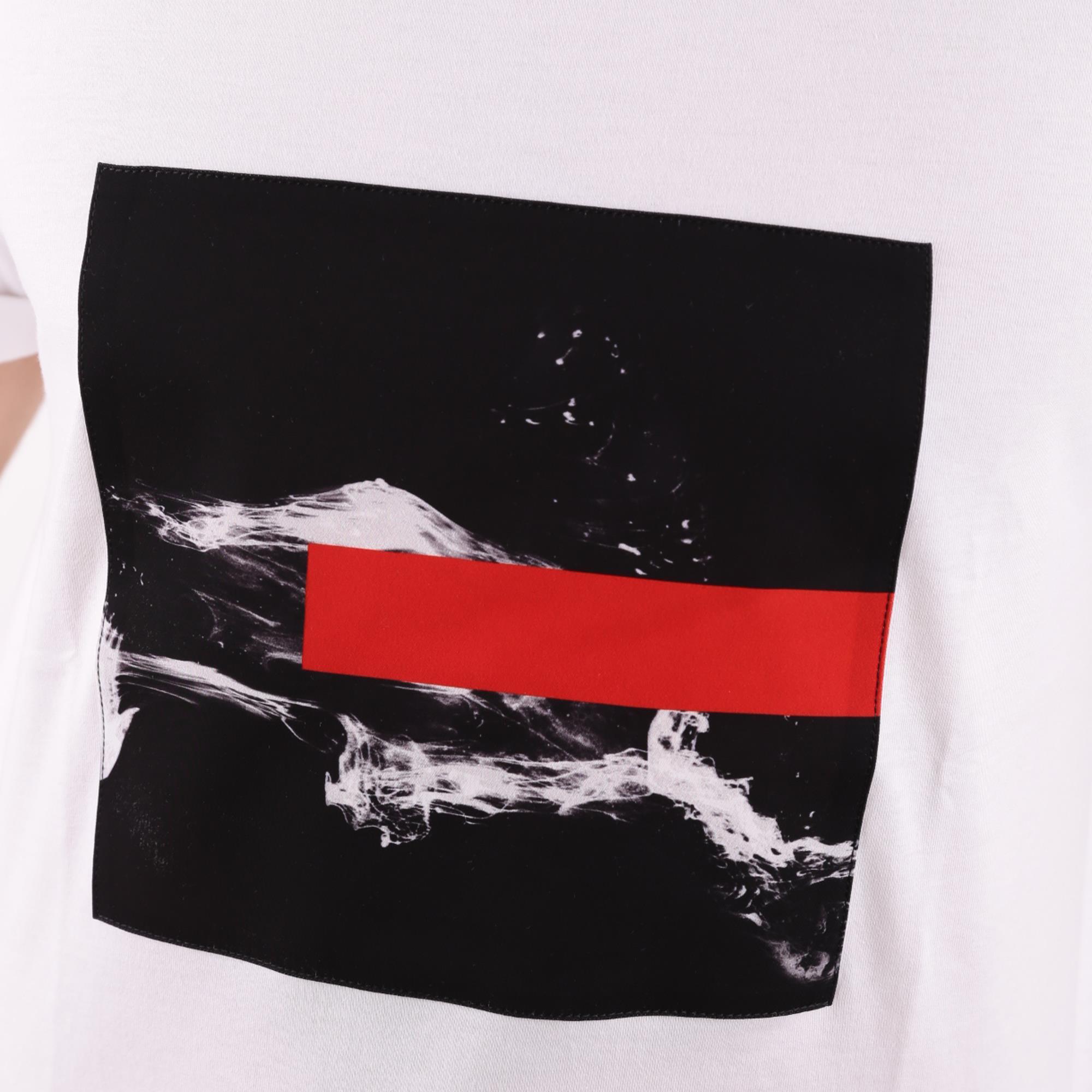 Neil Barrett Printed T-shirt In Multicolor