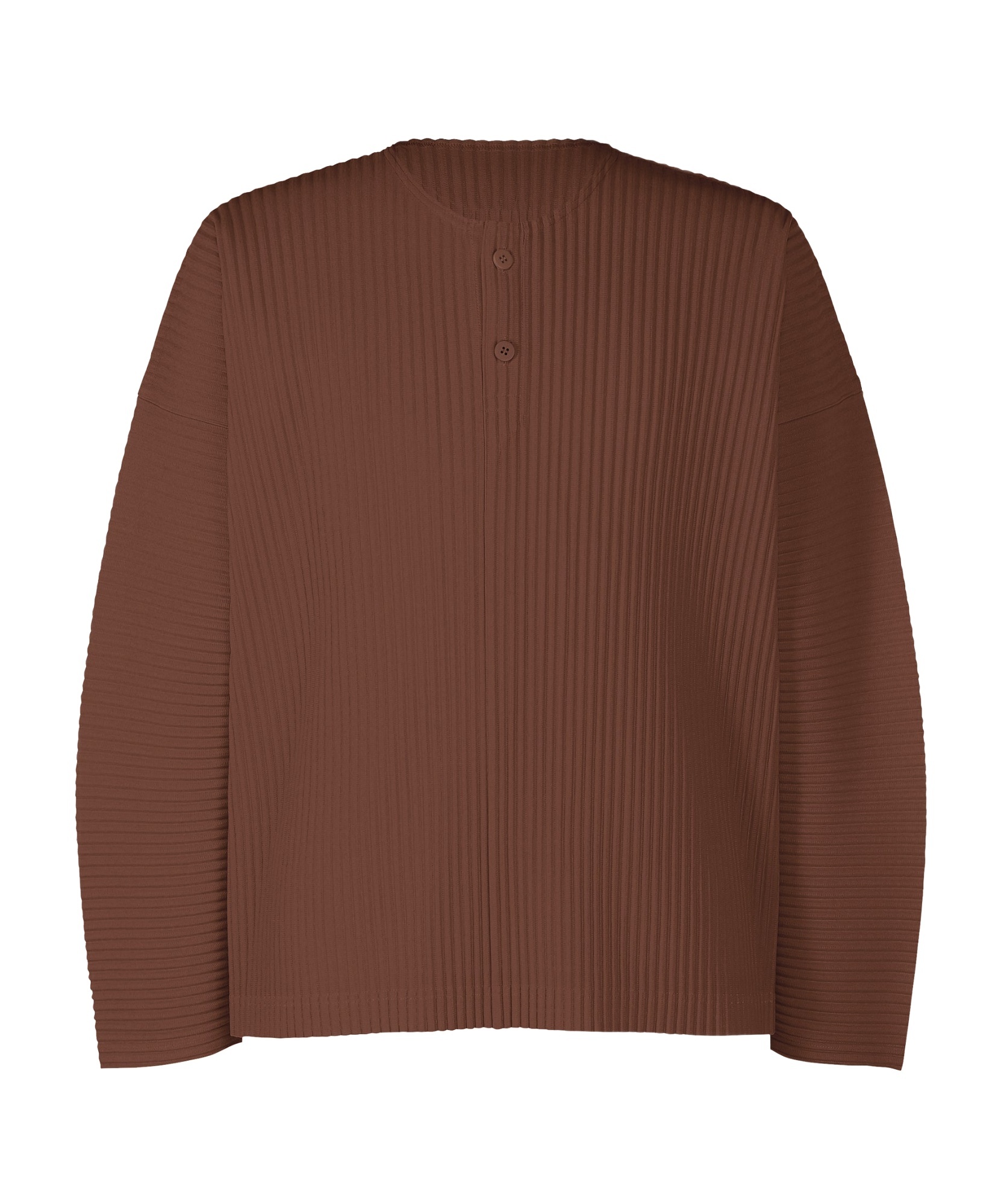 Issey Miyake Long-sleeved Tops In Green