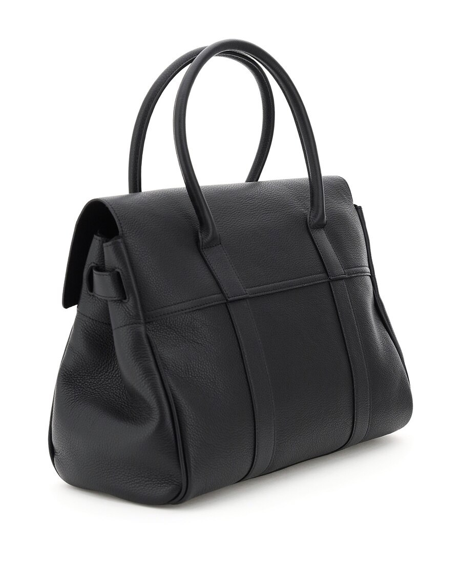 Mulberry Structured Silhouette Top Handle Gold-tone Hardware In Black