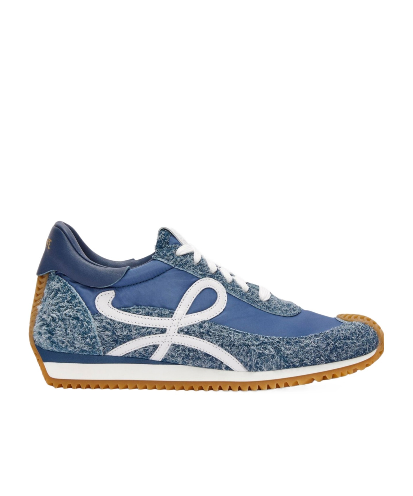 LOEWE FLOW RUNNER IN NYLON AND BRUSHED SUEDE