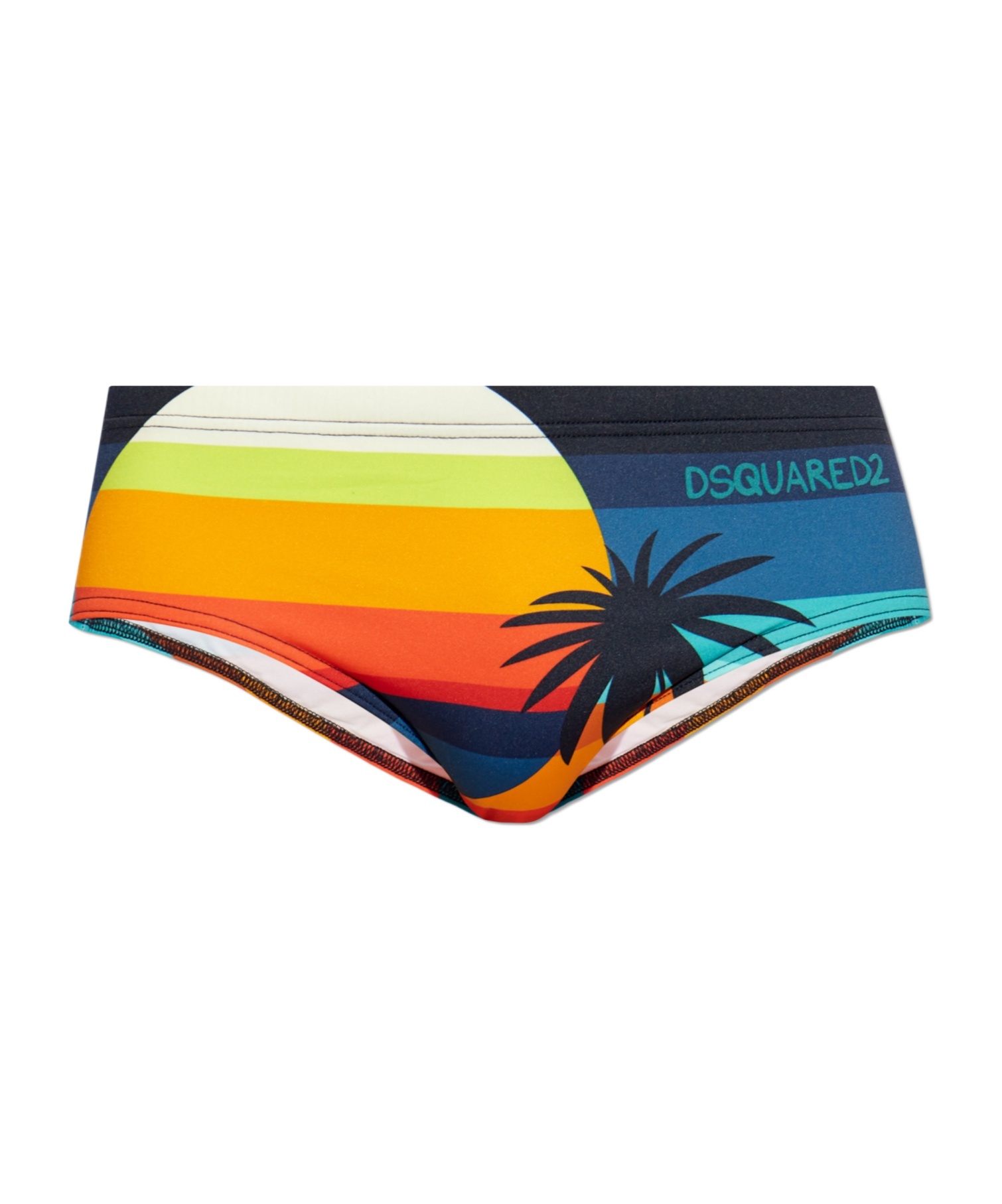 DSQUARED2 ELASTIC WAIST SWIMMING TRUNKS