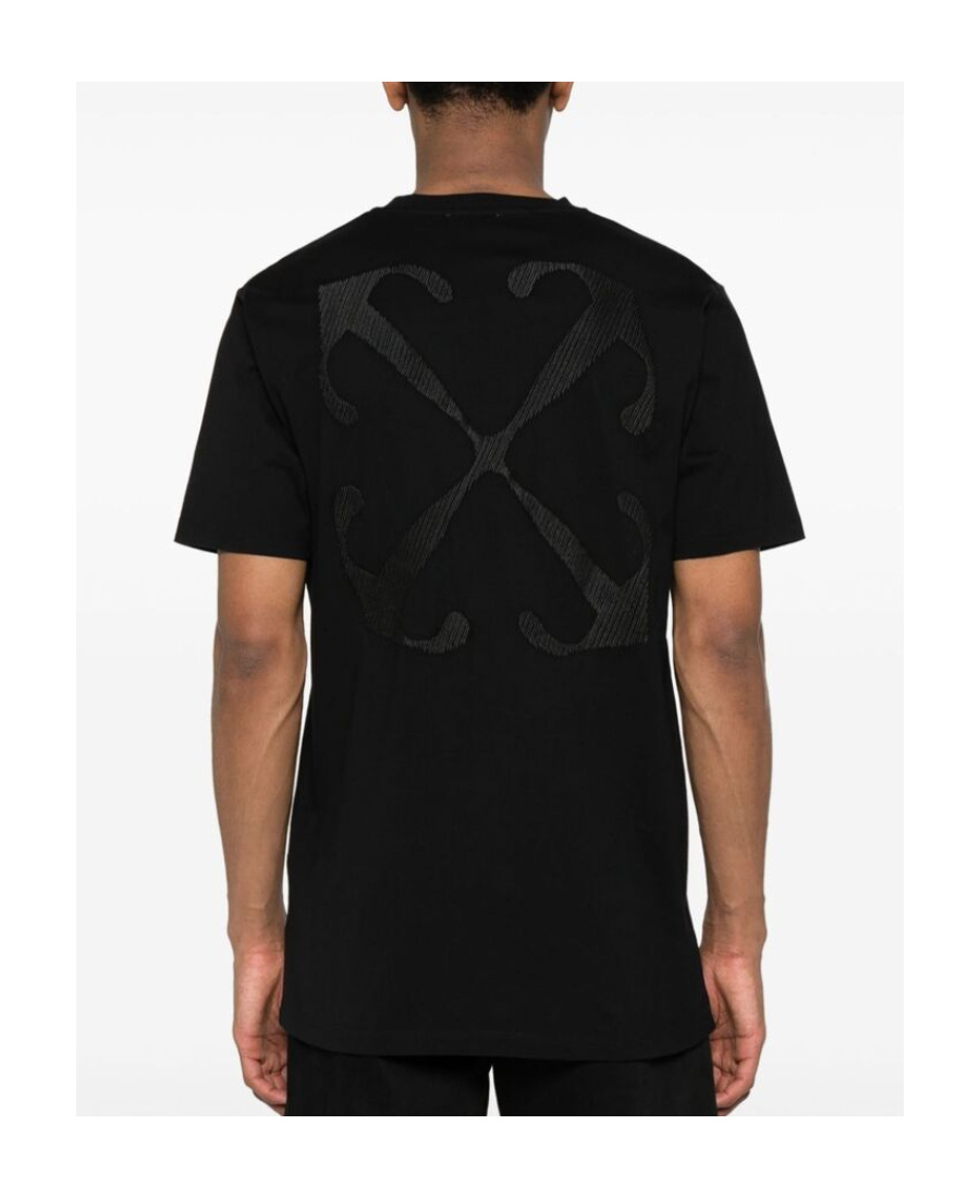 Off-white Graphic Brush Arrow Print T-shirt And Vest In Multi