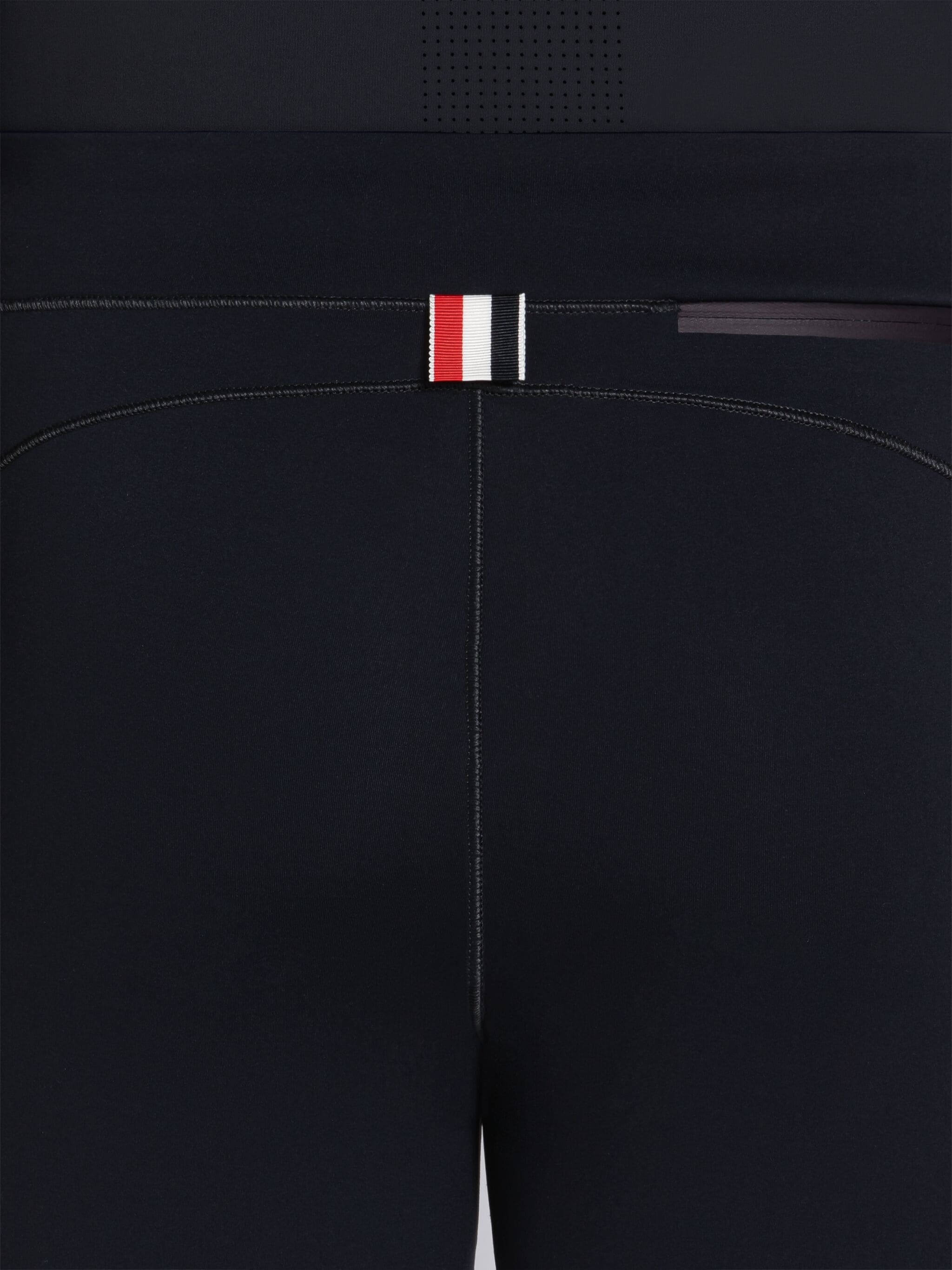 Thom Browne 4-bar Stripe Cycling Shorts In Black