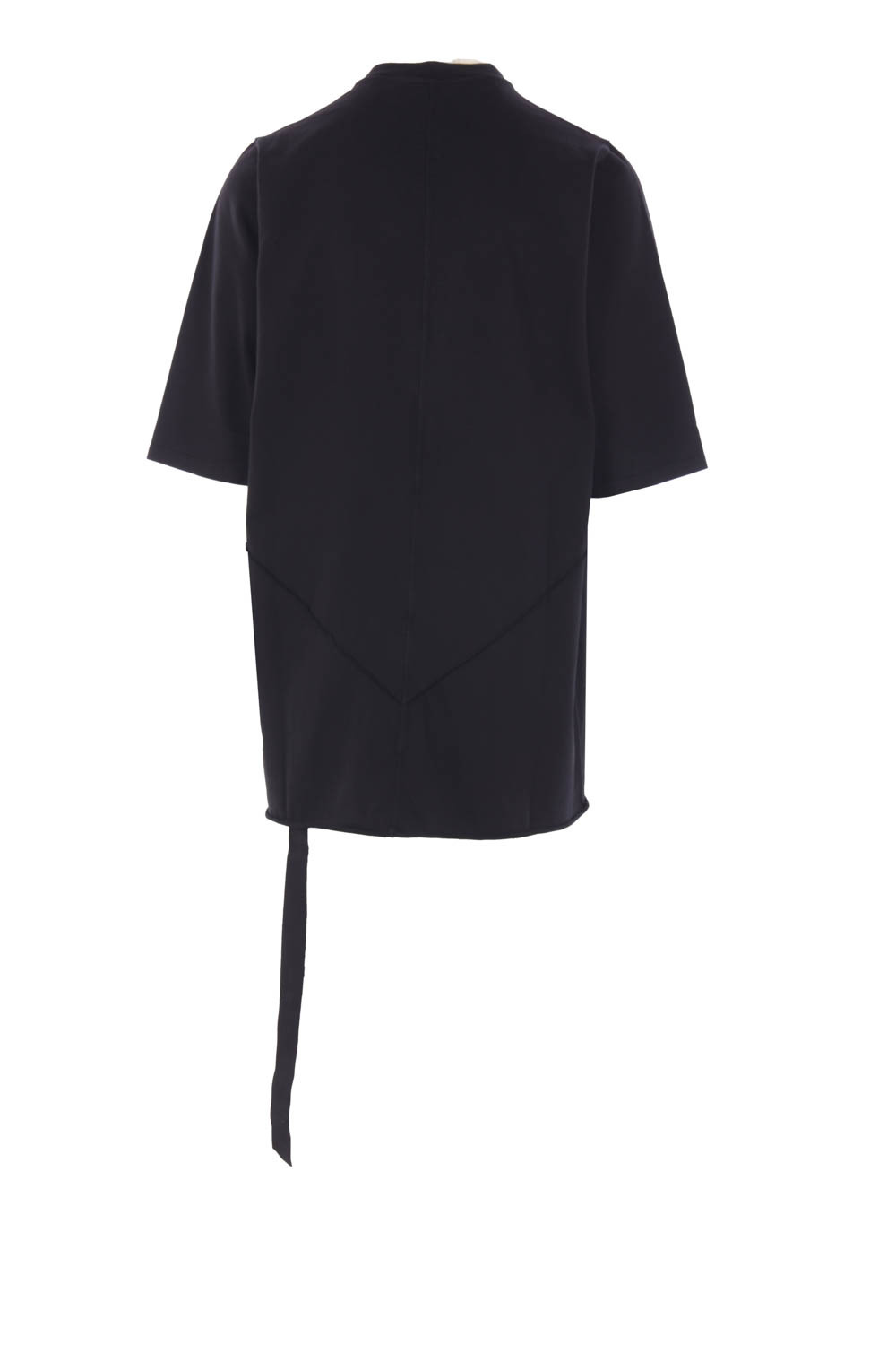 Rick Owens Drkshdw Round Neck Short Sleeve T-shirt In Black